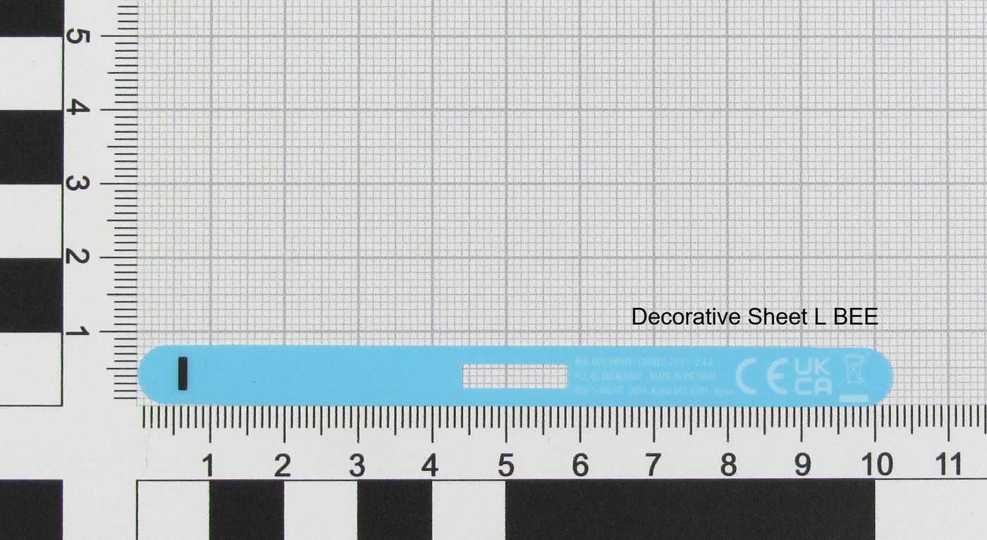 SHEET/DECO/L (B1) BEE-S-JXE