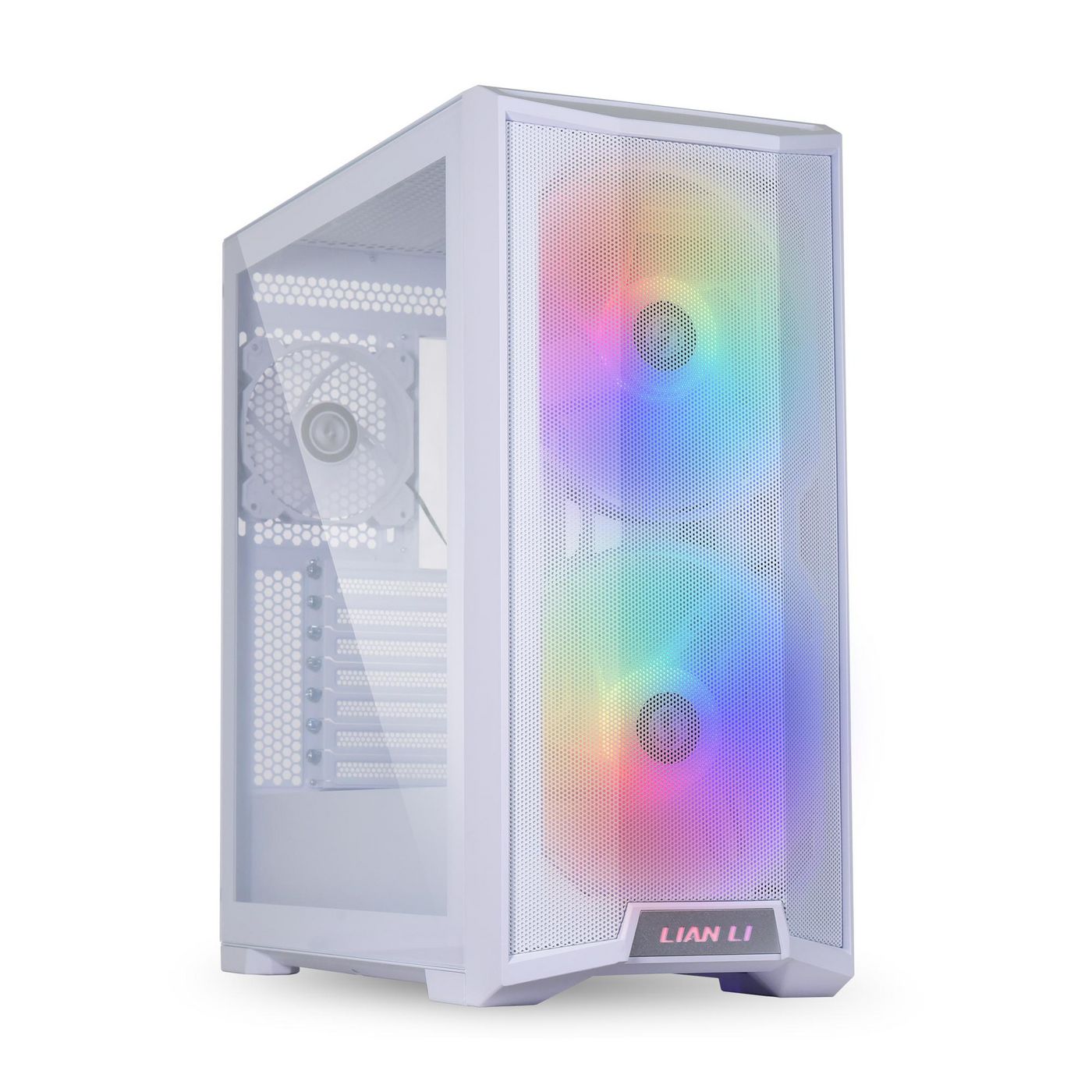 Lancool-215 Midi Tower White