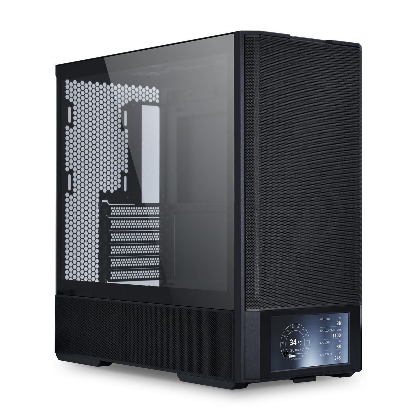 Lan207Dx Midi Tower Black