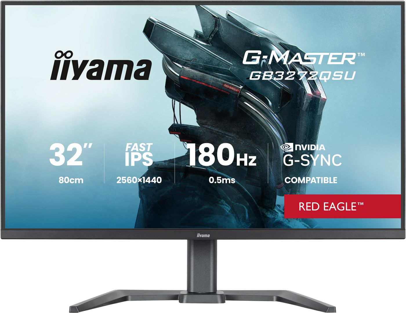 32" QHD IPS 180Hz / HAS