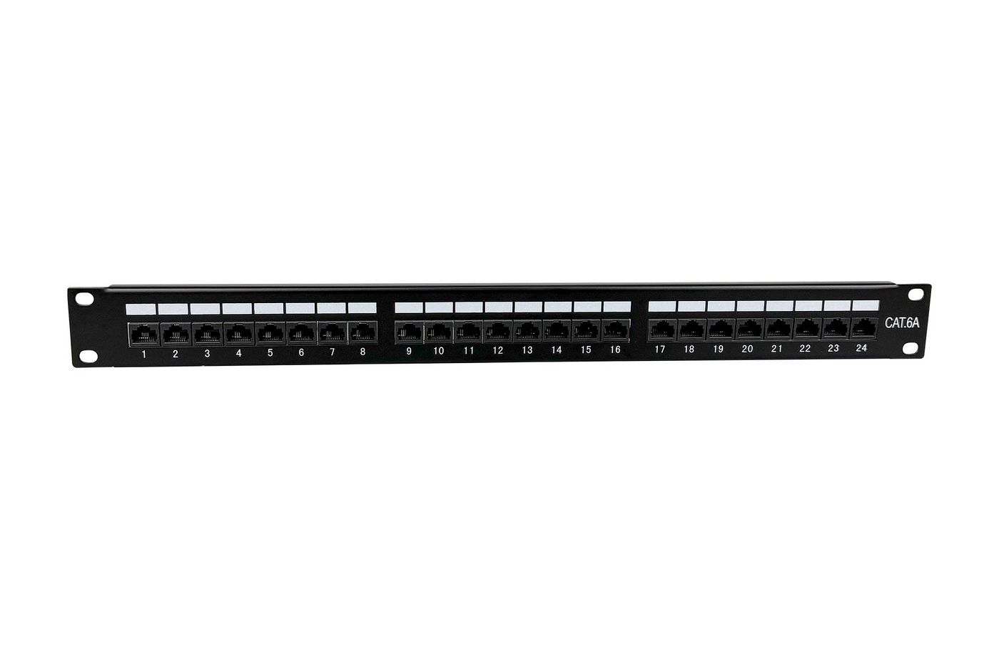 Cat6a 1U 24 Port Patch Panel 