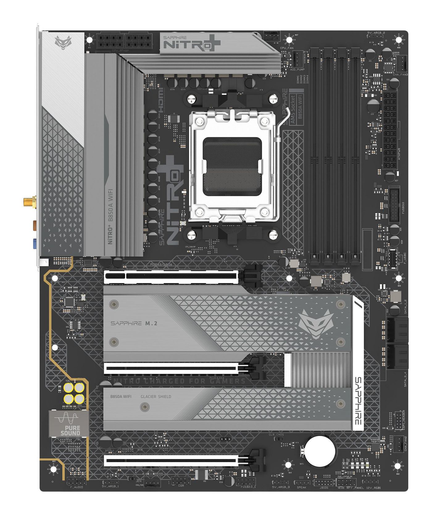 Nitro+ B850A Wifi 7 Amd B850 