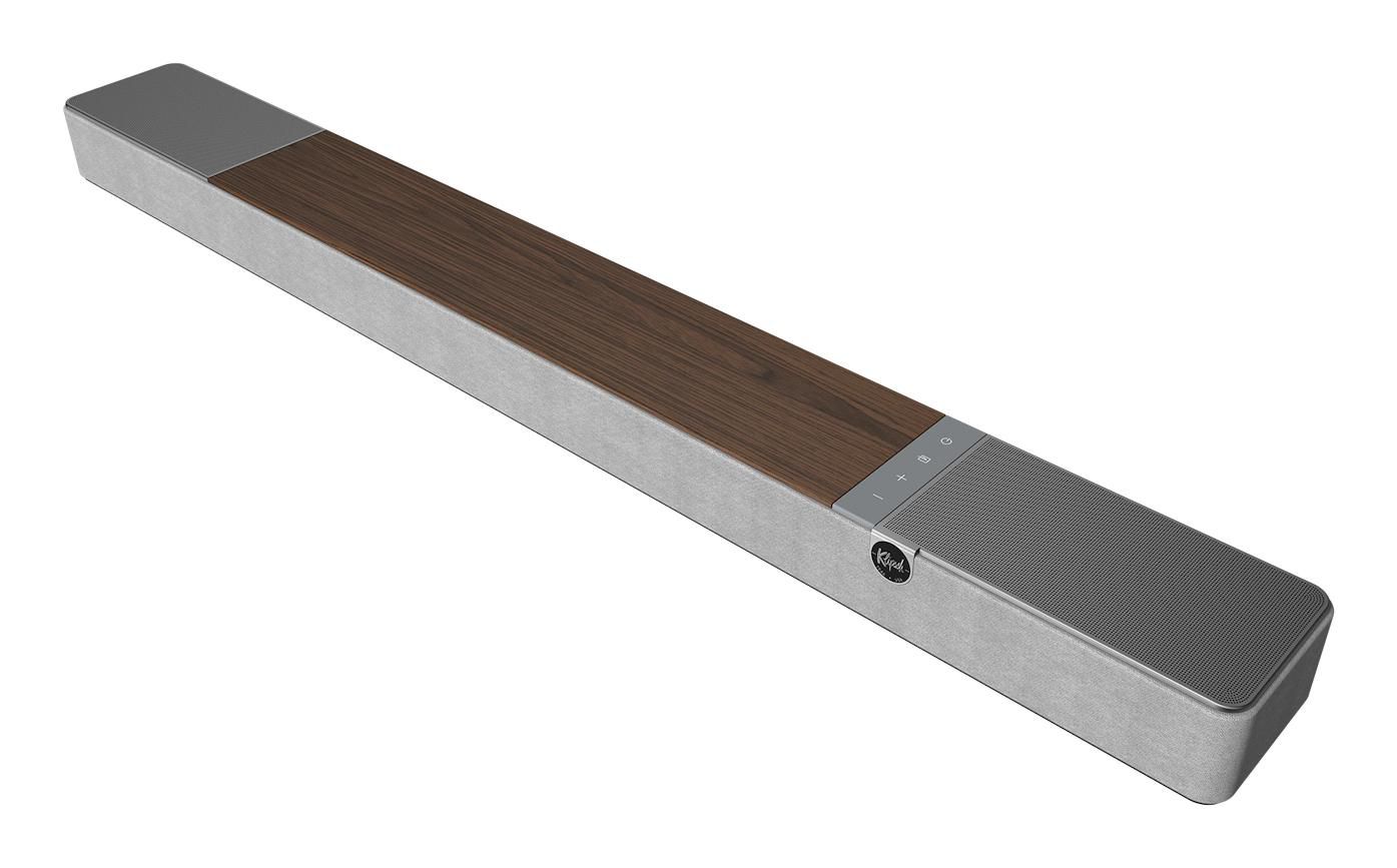Soundbar Speaker Grey, Walnut 