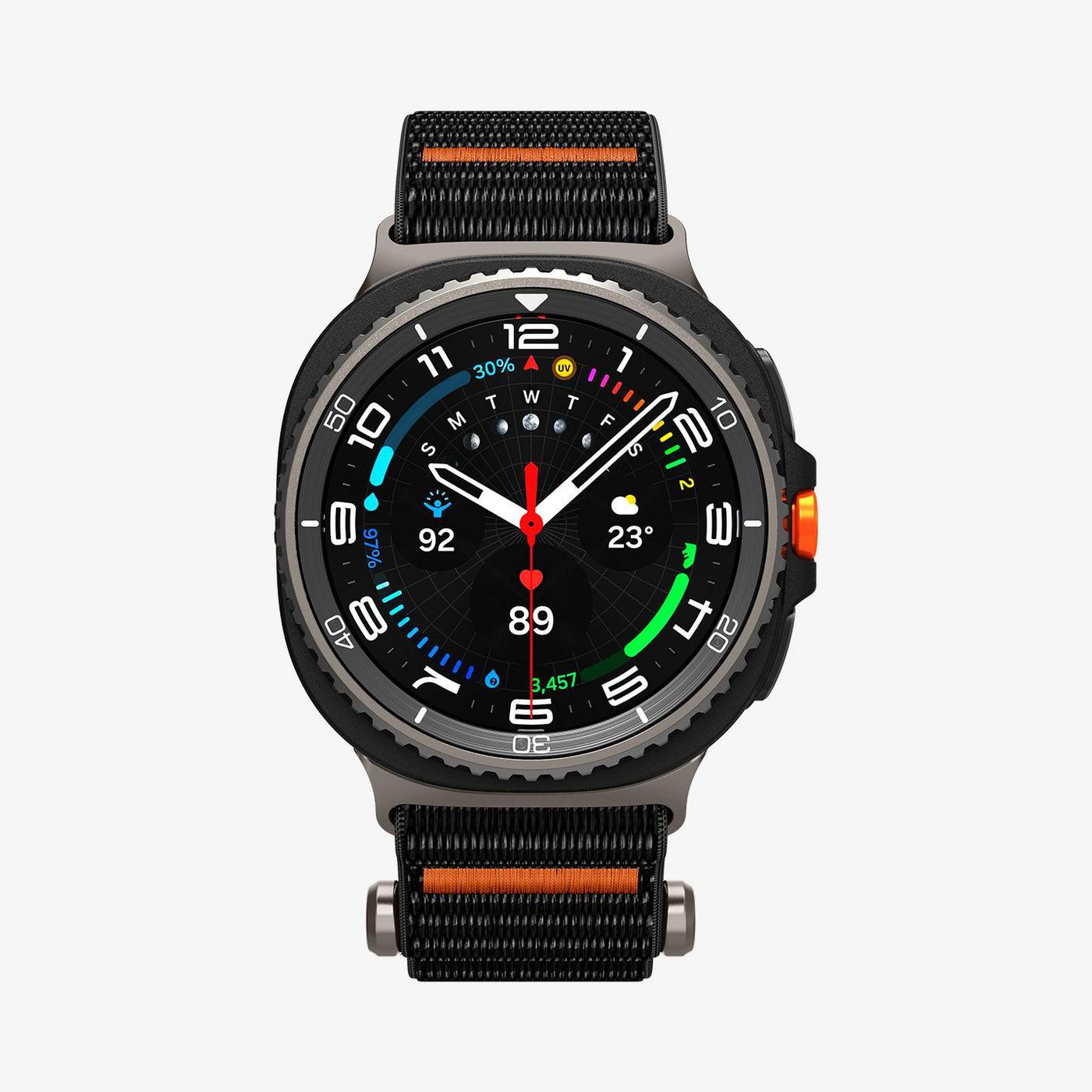 Durapro Flex Band Black Fabric