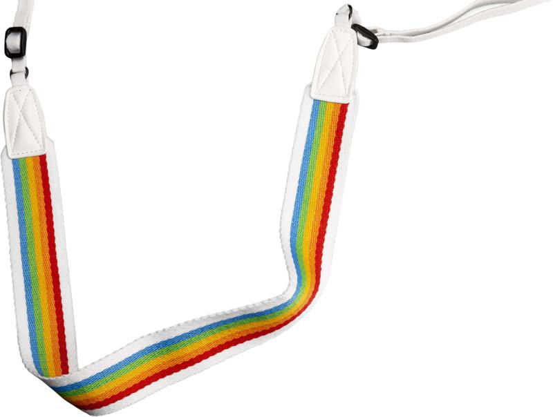 Camera Strap Flat Rainbow 