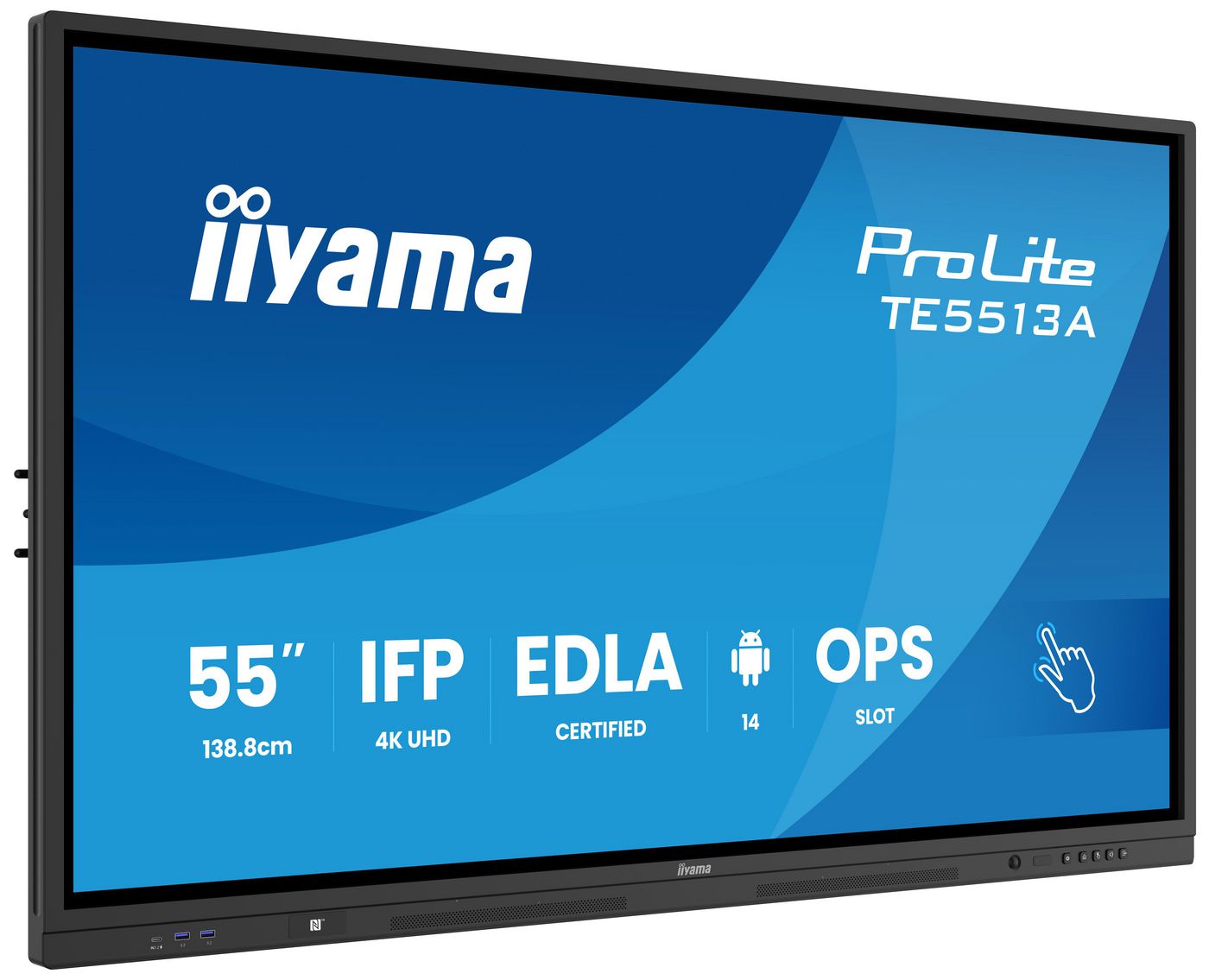 55" UHD  IR 40P Touch AG with 