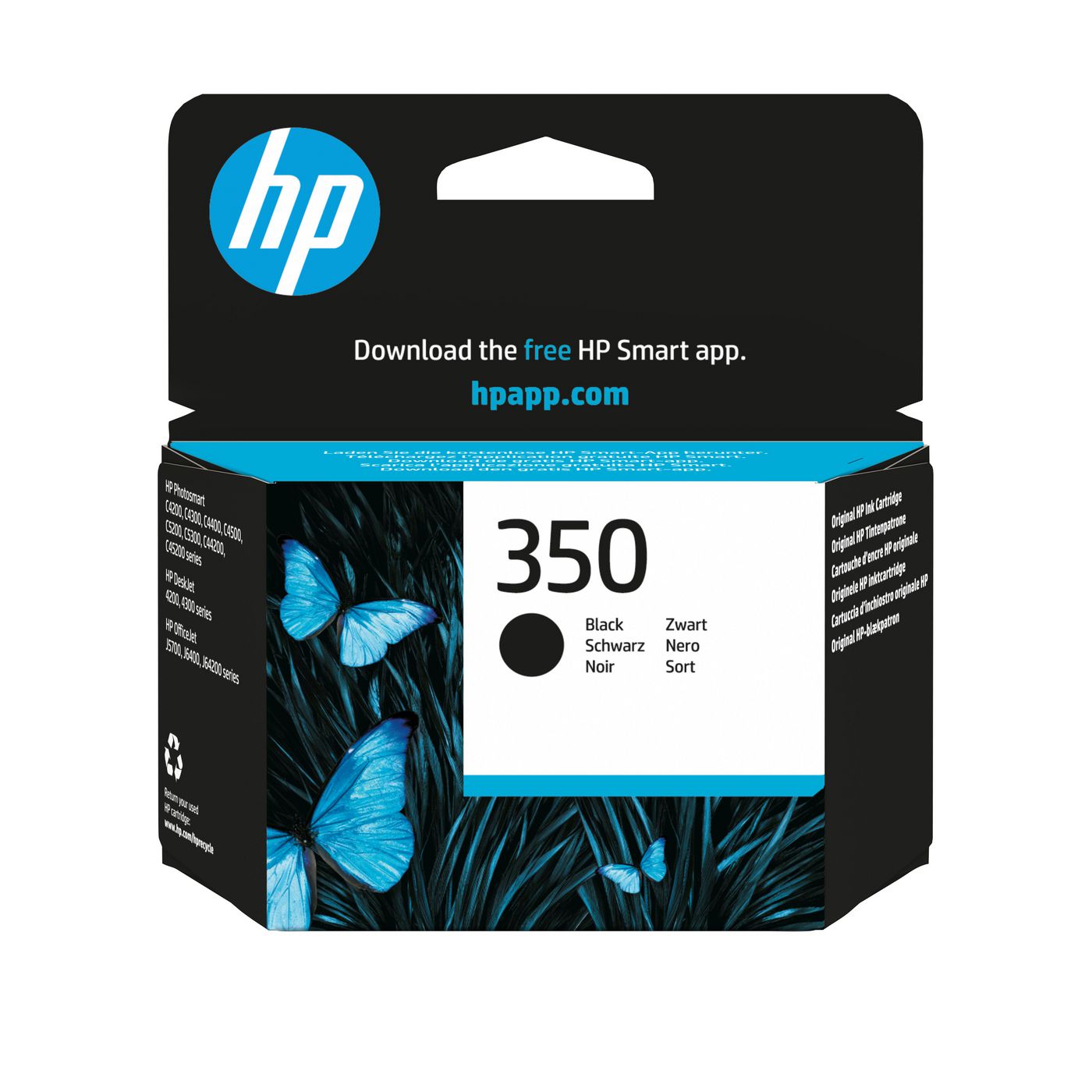 HP 350 BLACK INK CRTG