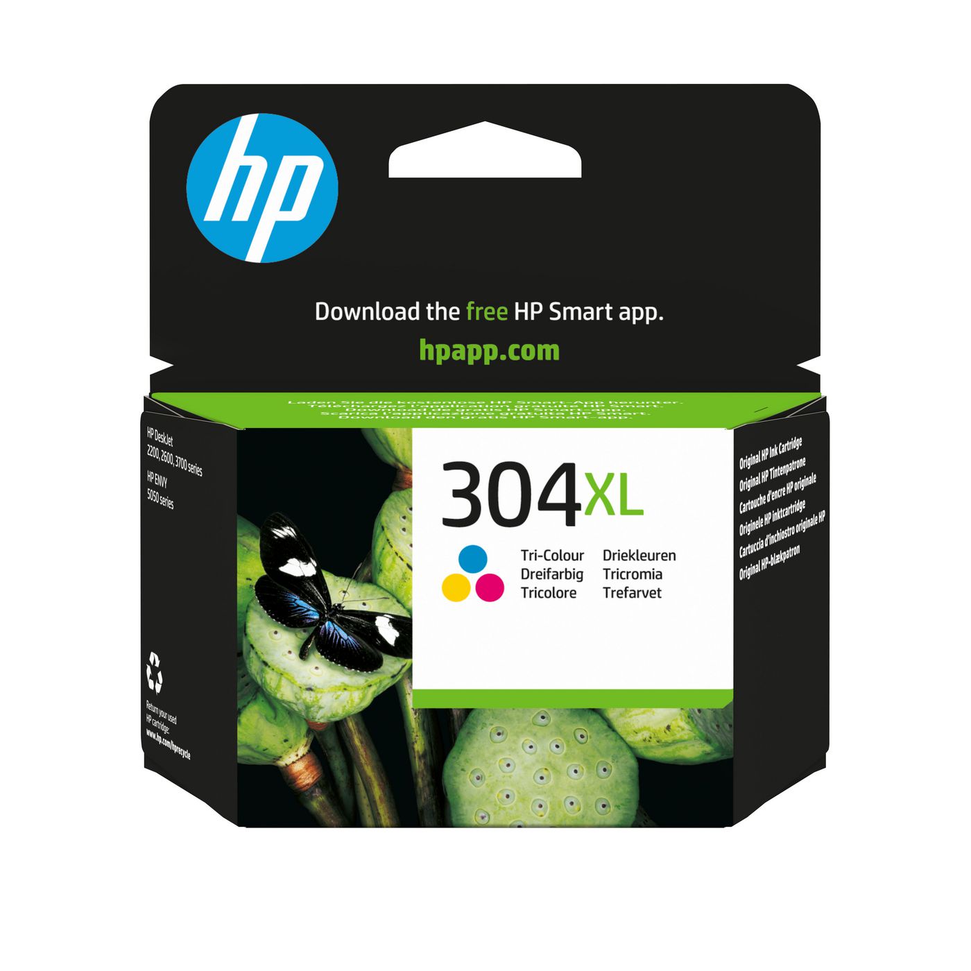 HP 304XL Tintenpatrone (Cyan/Magenta/Yellow)