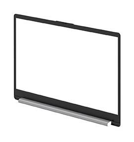 SPS-BEZEL LCD W/HINGE CAP GLS & CAM SHUT