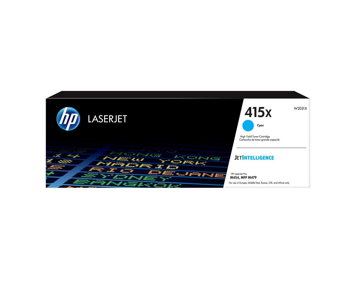 HP 415X CYAN LASERJET TONER CARTRIDGE