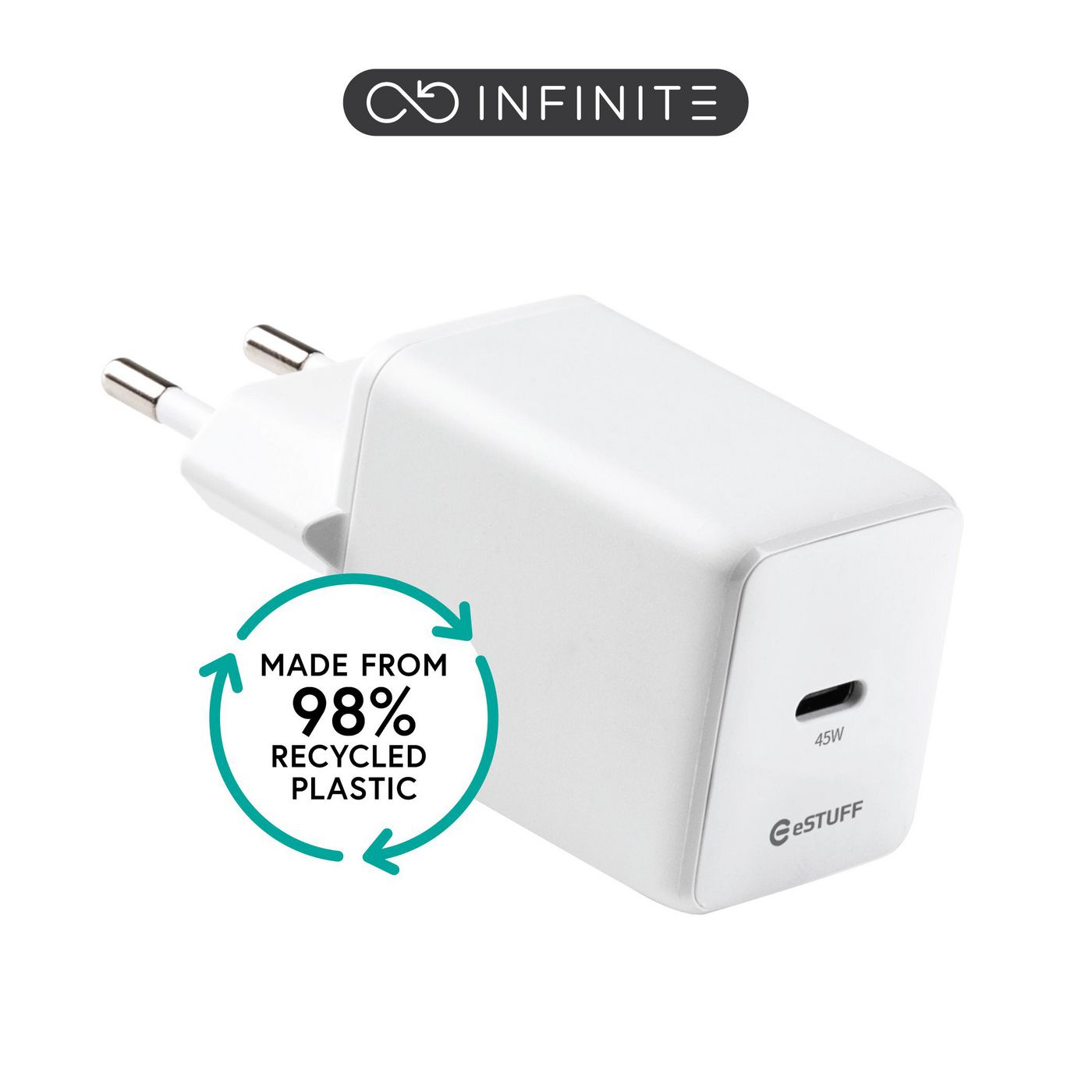 INFINITE (GRS) USB-C nabíječka