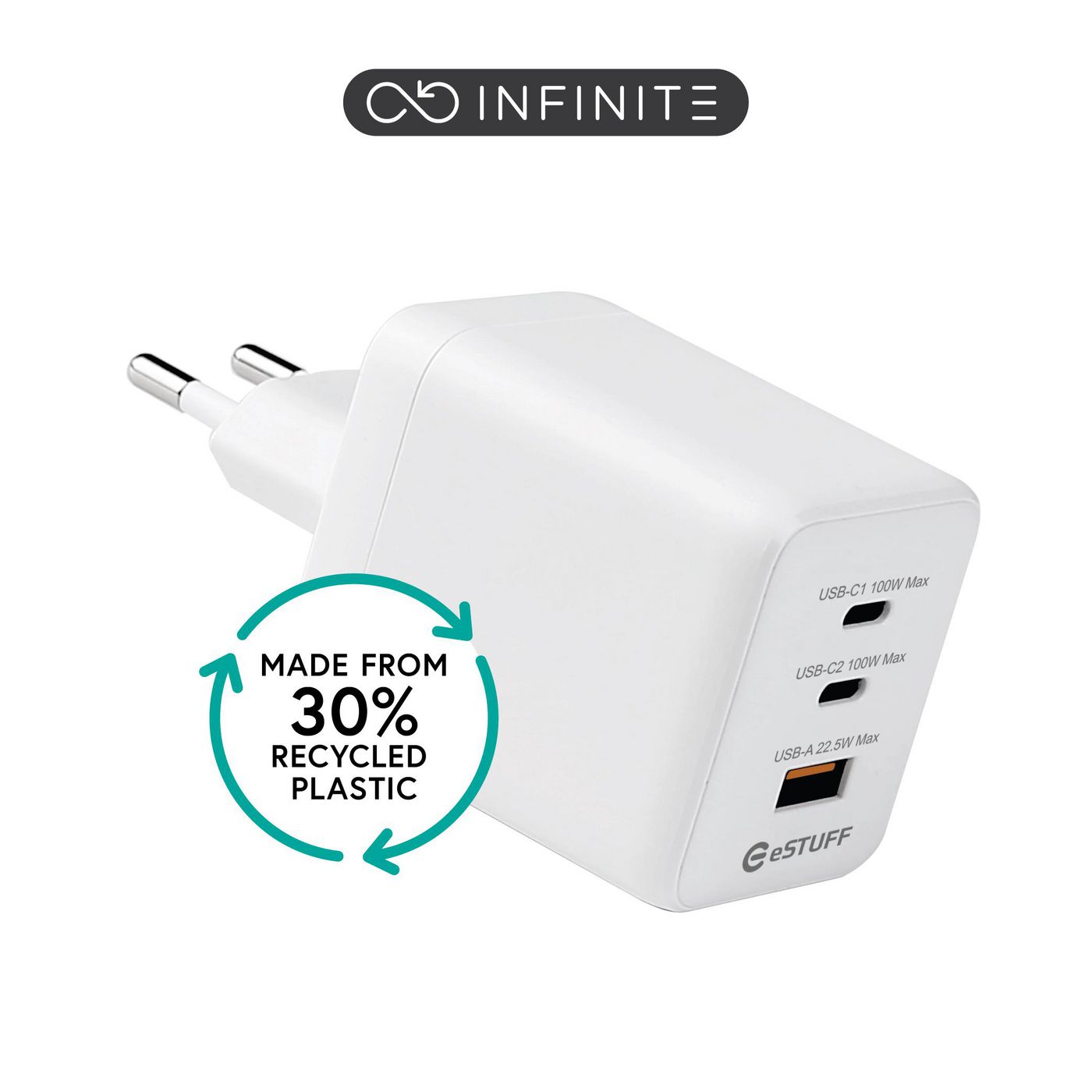 INFINITE USB-C Charger EU PD 