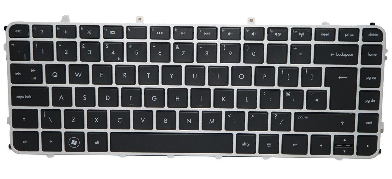 KBD ISK/PT BLK/SVR ROM