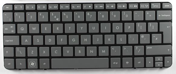 KEYBOARD BLK GLOSS SP