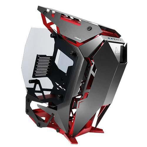 TORQUE Midi-Tower black/red