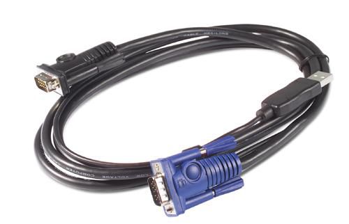 Cable KVM USB 7.6 m