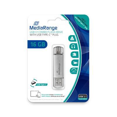 USB-Stick 16 GB USB 3.1 combo