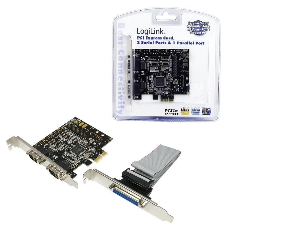 PCI-Express Card, 2x ser. +