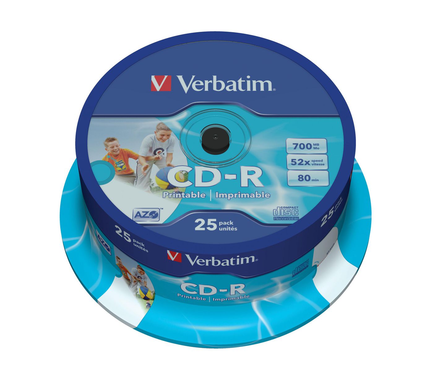 AZO CD-R 52X 700MB Printable