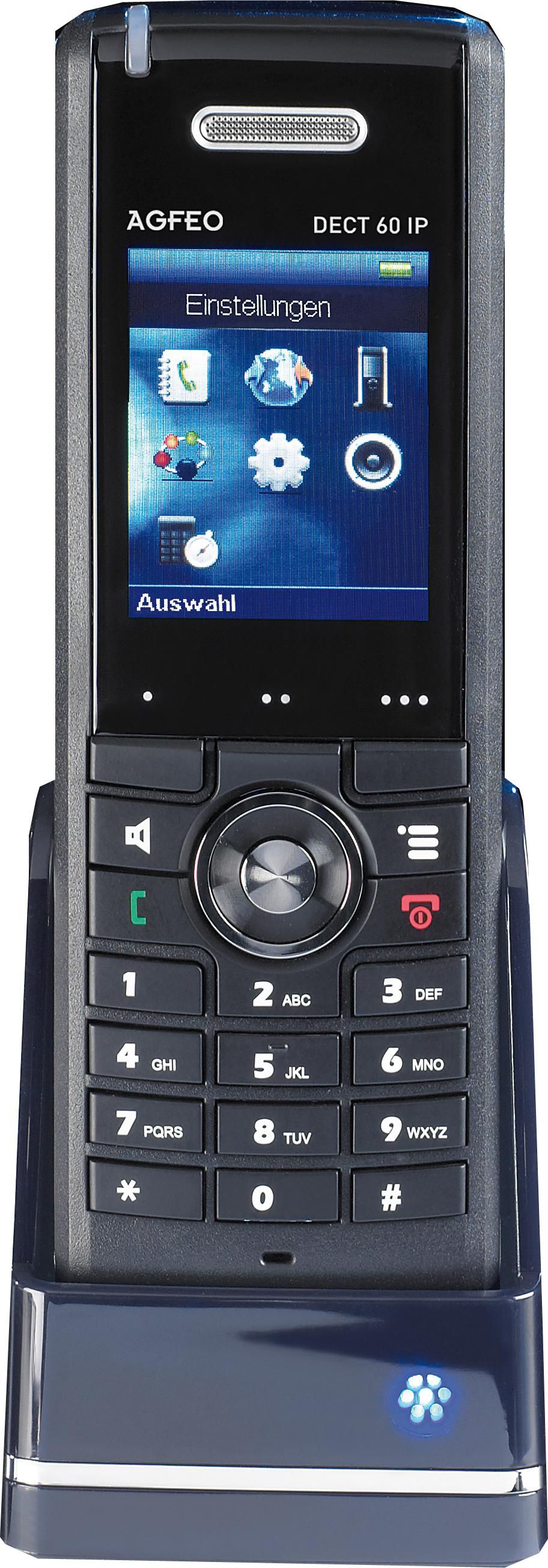 Telefon DECT60 IP schwarz