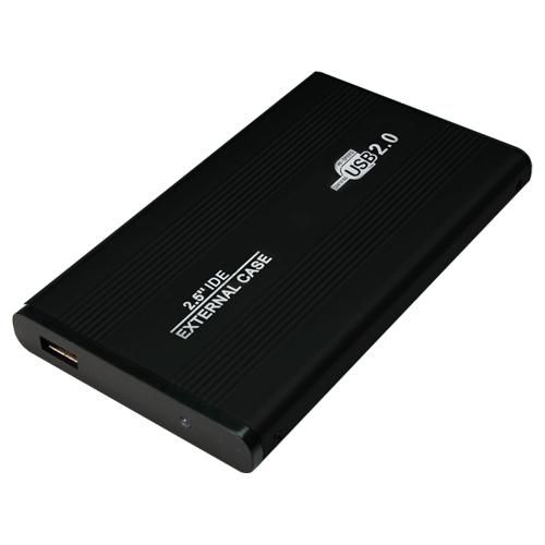 USB 2.0 2,5" IDE HDD Alu