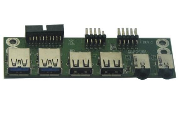 Front I/O Board Usb2+3.0+Aud