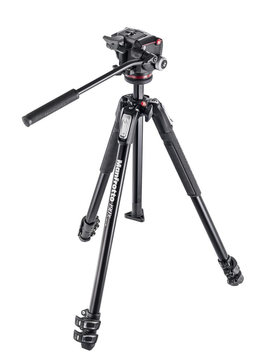 190X Kit, Alu 3-section tripod