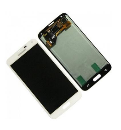 Samsung Display White Galaxy S5 (G900F/G901F)