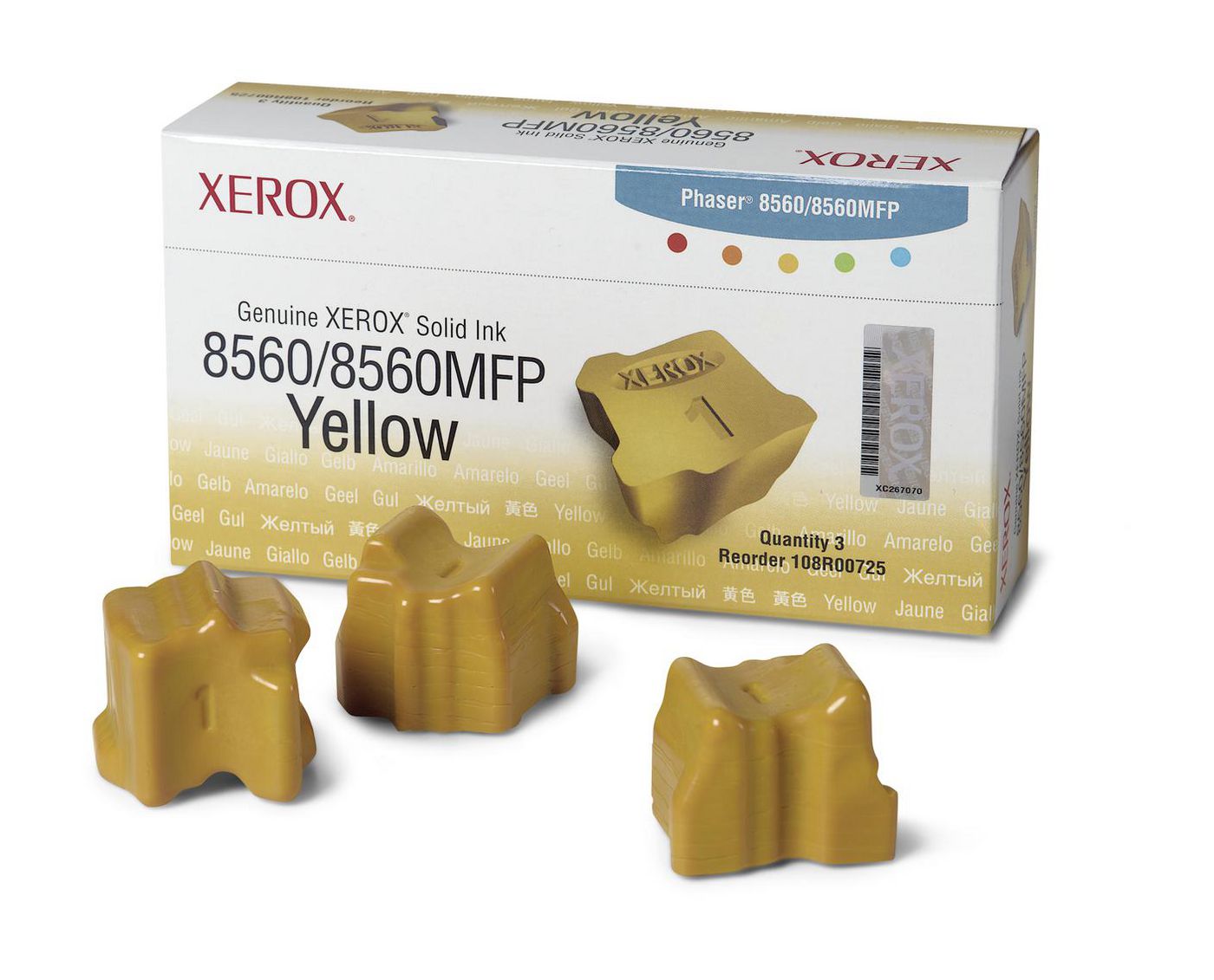 Toner 3x Yellow Colorstix