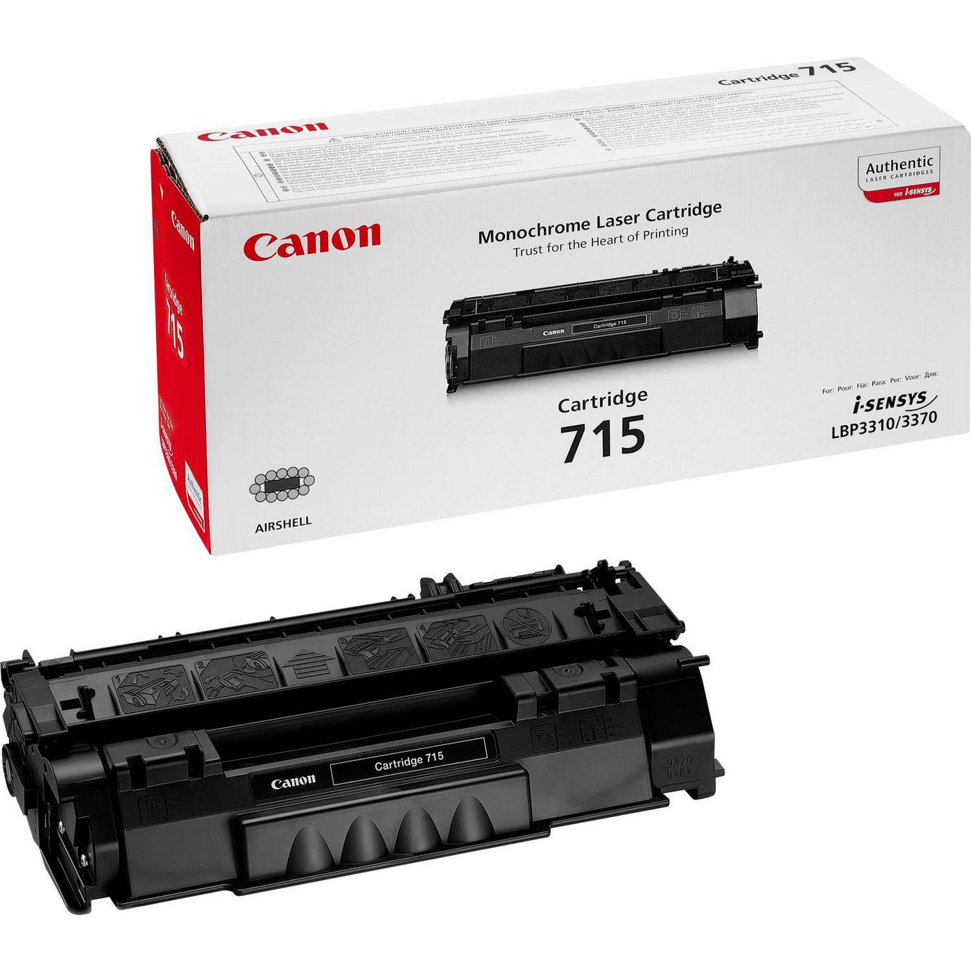 Toner Black Cartridge CRG-715