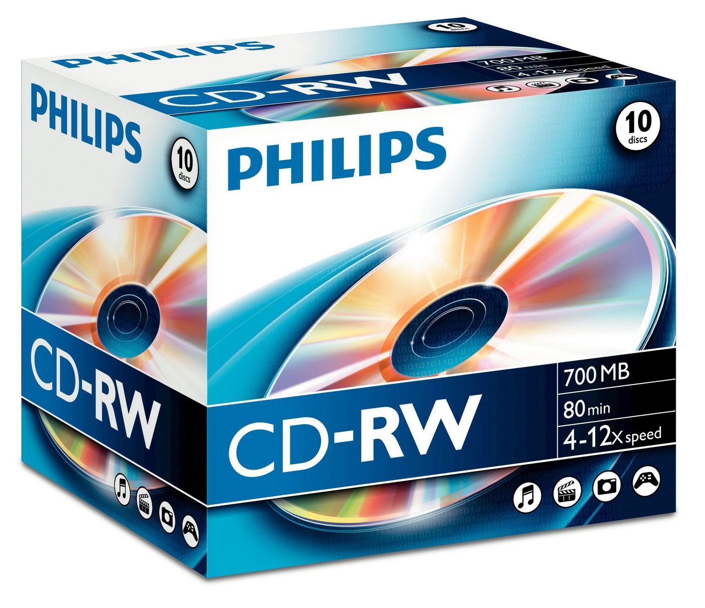 10 x CD-RW - 700MB / 80min