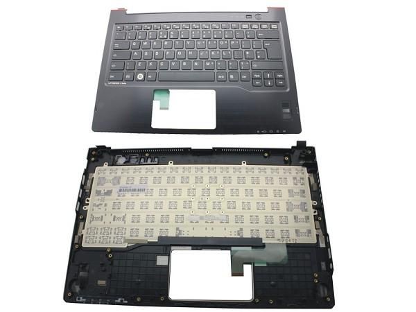 Upper Assy Red w Keyboard (UK)