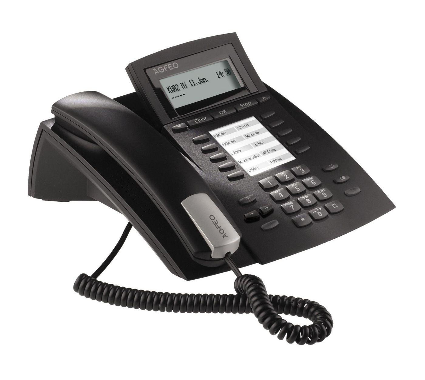 Systemtelefon ST22 ISDN schwar