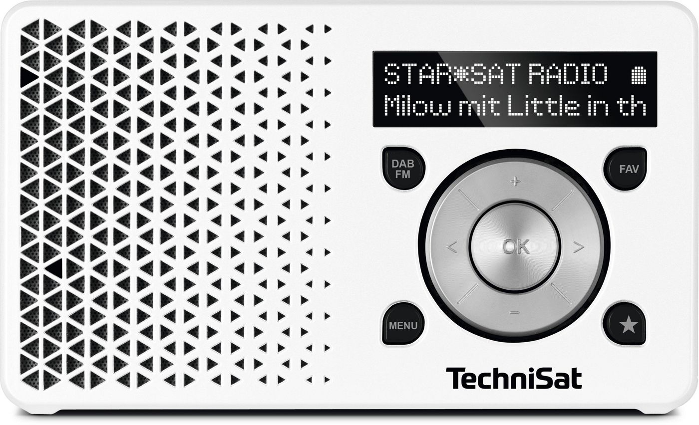 DigitRadio 1 white/silver
