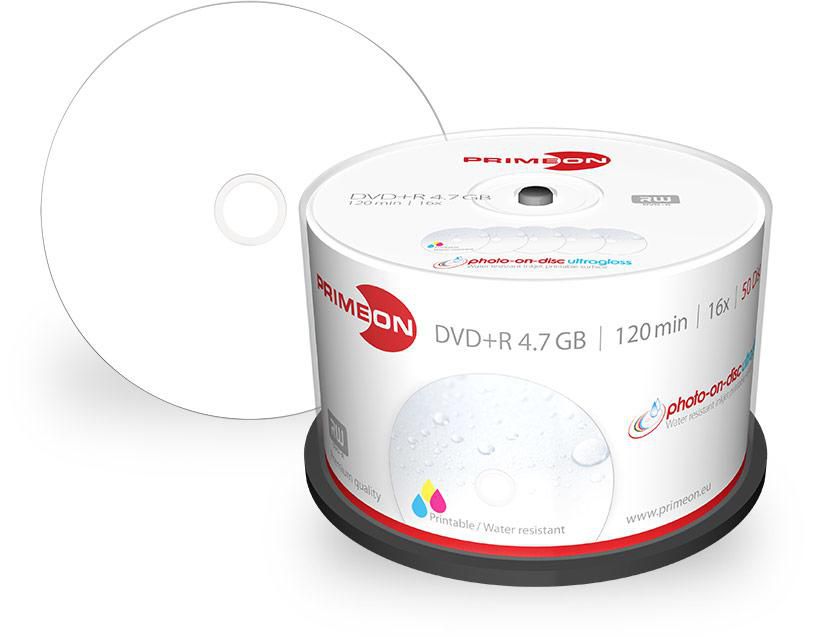 DVD-R 4.7GB/120Min/16x Cakebox