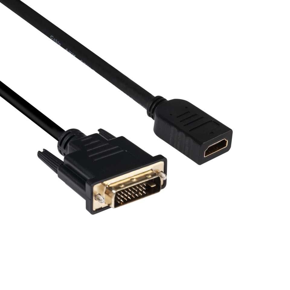DVI-D TO HDMI 1.4 CABLE M/F