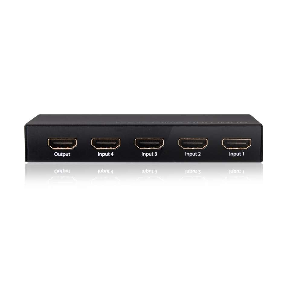 HDMI 2.0 UHD SwitchBox 4 Ports
