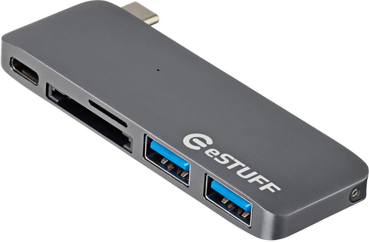 USB-C Slot-in Hub Космический серый