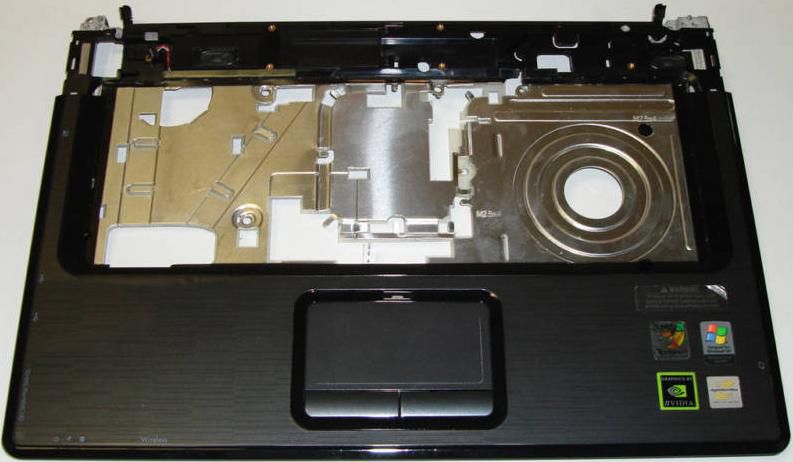 Top Cover w/Touch Pad Board