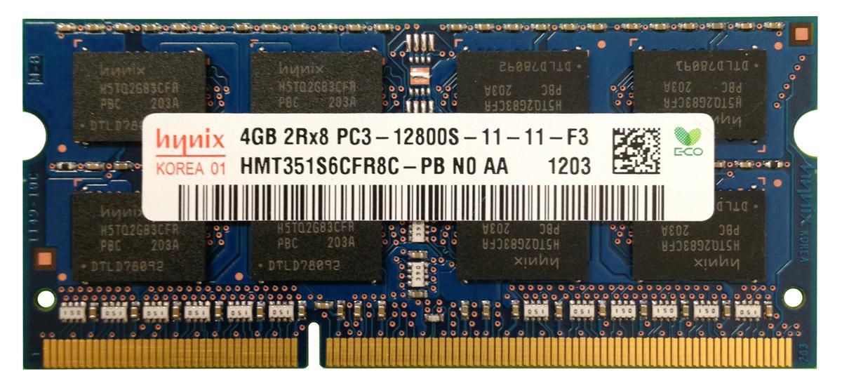 4GB PC3-12800 DDR3-1600MHz