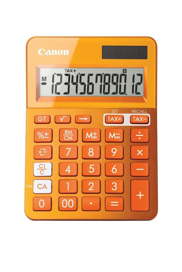Pocket calculator Orange