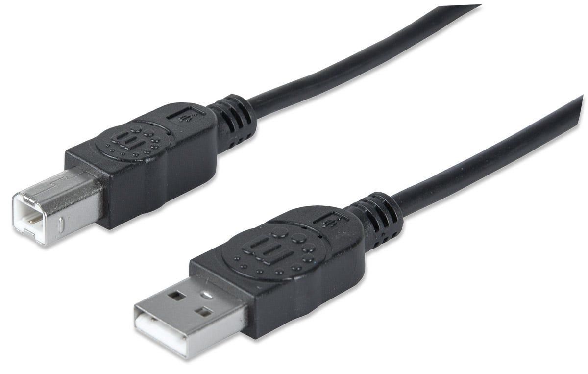 USB 2.0 Typ A, Typ B, 3m