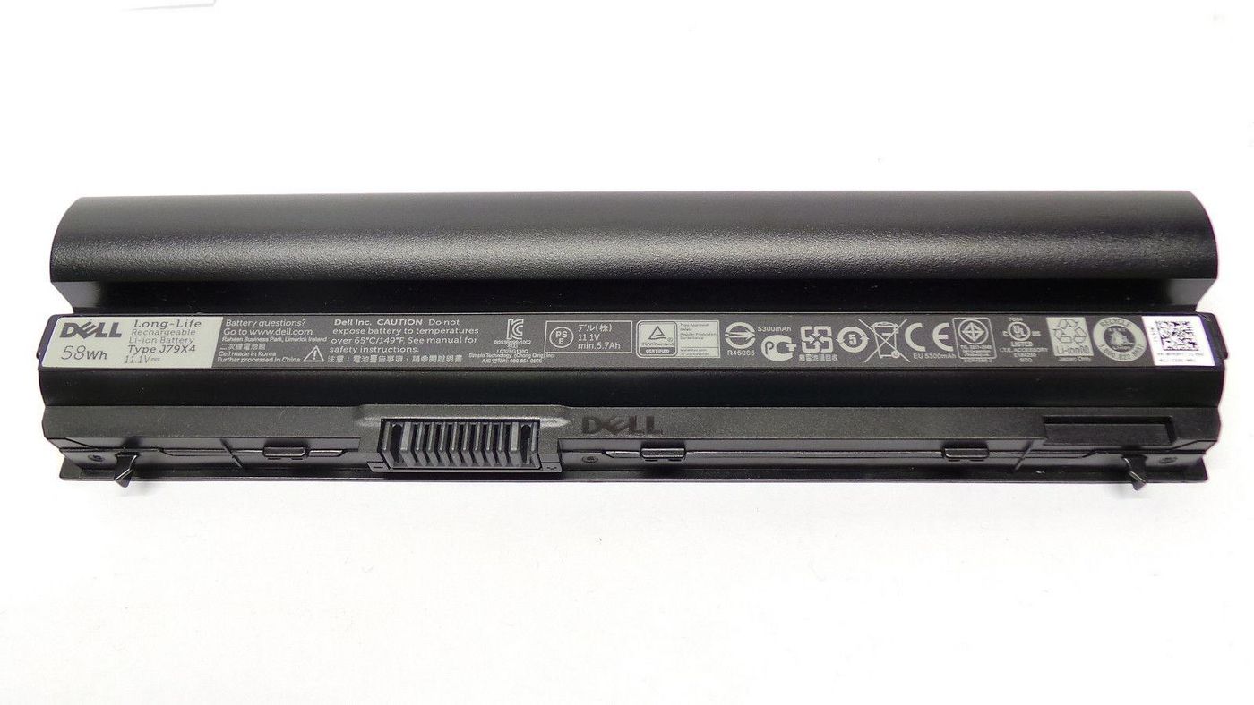 Battery, 58WHR, 6 Cell, 