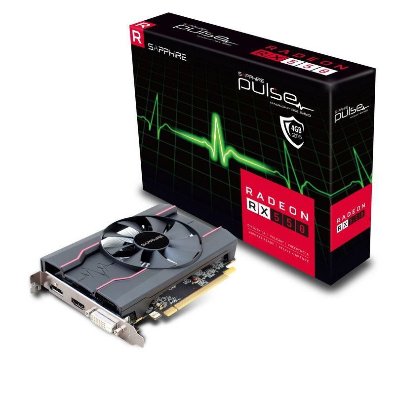 RADEON RX 550 4GB GDDR5 PULSE