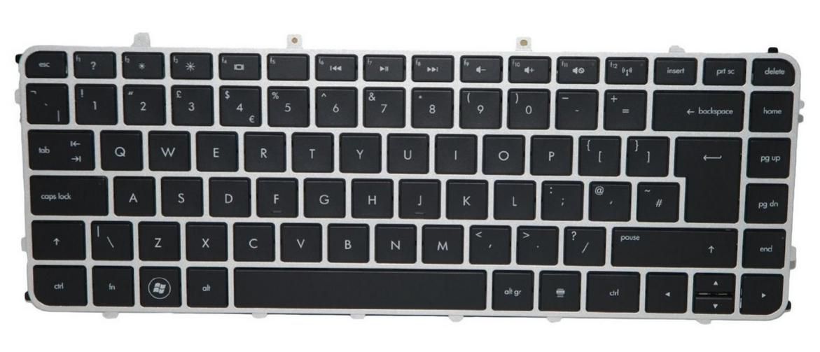 KEYBOARD ISK/PT BLK/SVR (FR)