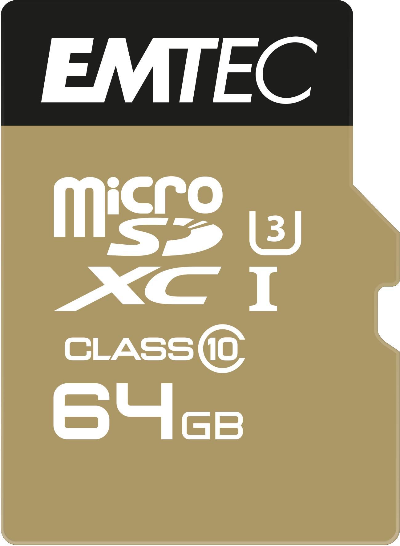 MicroSD Card 64GB SDHC CL.10