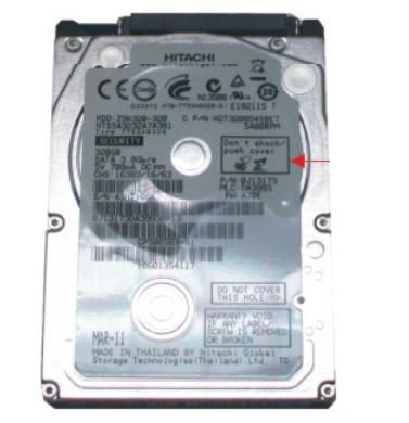 HDD 320GB SATA2-5 5 4K/HIT 7mm