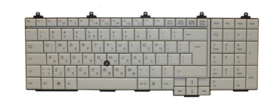 Keyboard White(GREECE)