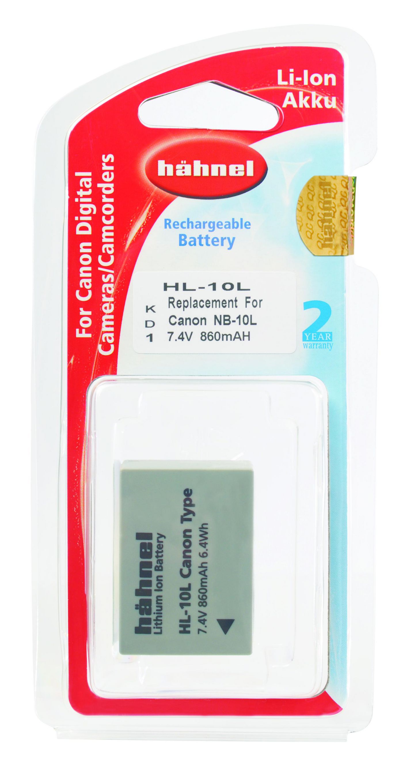 DK BATTERY CANON HL-10L
