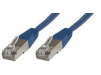 F/UTP CAT5e 0.5m Blue PVC